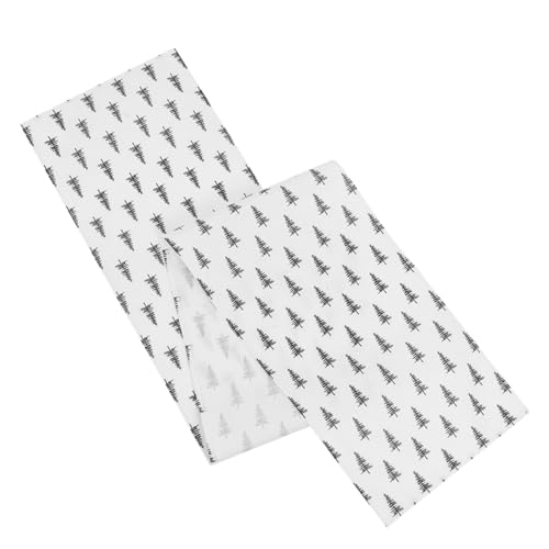 CONGARTENO Eleganter Schwarzer Weihnachtsbaum Tischläufer Wiederverwendbare Winter Tischdeko für Esszimmer Küche Kaffee und Beistelltisch Vielseitig Einsetzbar Festliche Tischdecke CONGARTENO Eleganter Schwarzer Weihnachtsbaum Tischläufer Wiederverwendbare Winter Tischdeko für Esszimmer Küche Kaffee und Beistelltisch Vielseitig Einsetzbar Festliche Tischdecke von CONGARTENO
