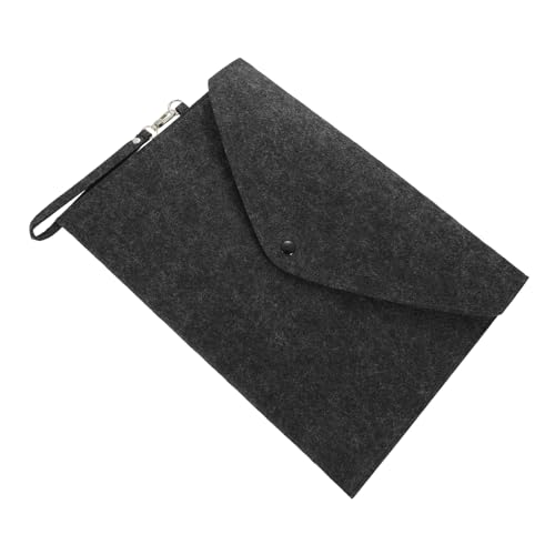 CONGARTENO Filz Aktenmappe mit Schlüsselband Wasserabweisender Dokumentenhalter Business Datei Organizer mit Druckknopf Geräumige Büromappe für Schule Büro und Studium Langlebig und CONGARTENO Filz Aktenmappe mit Schlüsselband Wasserabweisender Dokumentenhalter Business Datei Organizer mit Druckknopf Geräumige Büromappe für Schule Büro und Studium Langlebig und von CONGARTENO