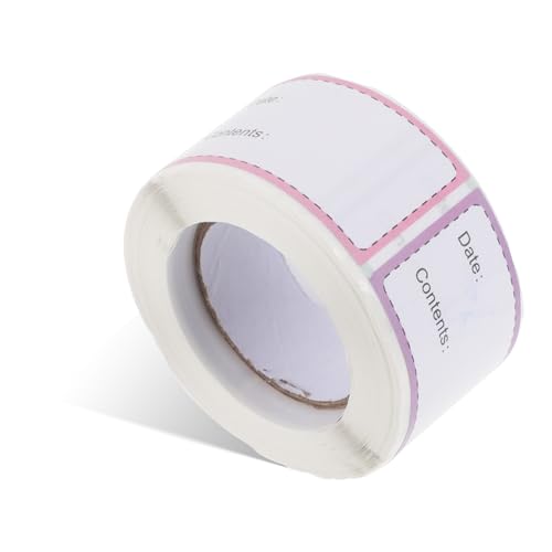 CONGARTENO Gefrieretiketten Rolle Selbstklebend Lebensmitteletiketten für Kühlschrank Gefrierschrank Aufbewahrung Behälter Etiketten zum Beschriften von Lebensmittelbehältern Pantry Labels CONGARTENO Gefrieretiketten Rolle Selbstklebend Lebensmitteletiketten für Kühlschrank Gefrierschrank Aufbewahrung Behälter Etiketten zum Beschriften von Lebensmittelbehältern Pantry Labels von CONGARTENO