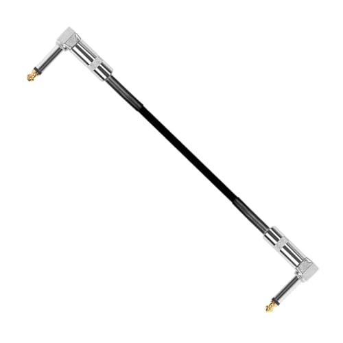 CONGARTENO Gitarren Pedal Kabel Pedalkabel mit Geräuschreduzierung PVC Metallstecker Kompakt und Langlebig Geeignet für Gitarren Effektpedale und Live Auftritte von CONGARTENO