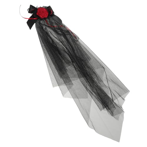 CONGARTENO Gothic Haarschmuck mit Realistischem Rosen-schleier Leichtes Bequemes Stirnband für Halloween Brautkostüme Vielseitig Kombinierbar für Gothic Spuk-events CONGARTENO Gothic Haarschmuck mit Realistischem Rosen-schleier Leichtes Bequemes Stirnband für Halloween Brautkostüme Vielseitig Kombinierbar für Gothic Spuk-events von CONGARTENO