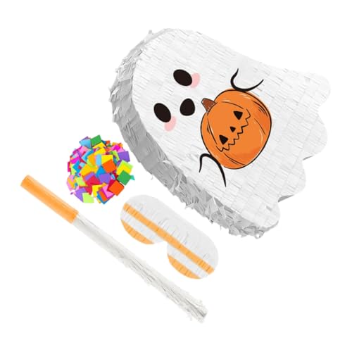 CONGARTENO Halloween Pinata mit Halloween Geisterdesign Dekoratives Candy Gefülltes Deko Indoor Outdoor Robuste Pinata für Gruppenspaß und Festliche Atmosphäre CONGARTENO Halloween Pinata mit Halloween Geisterdesign Dekoratives Candy Gefülltes Deko Indoor Outdoor Robuste Pinata für Gruppenspaß und Festliche Atmosphäre von CONGARTENO