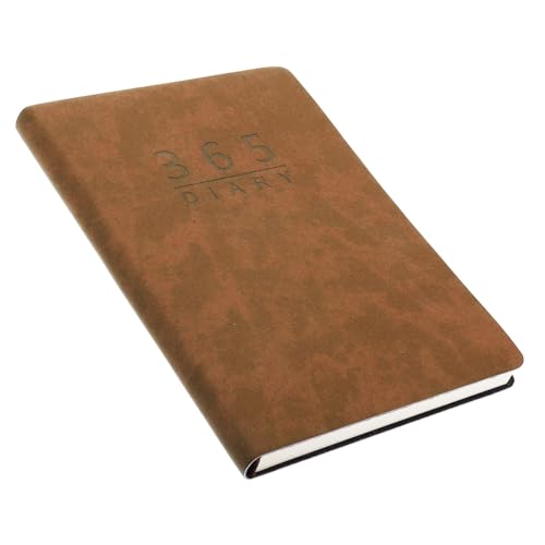 CONGARTENO Jahresplaner Notizbuch Tragbarer Tagesplaner Softcover Büro Notizblock Leicht für Schüler Reisende Lehrer Tägliche Terminplanung Hellbraun CONGARTENO Jahresplaner Notizbuch Tragbarer Tagesplaner Softcover Büro Notizblock Leicht für Schüler Reisende Lehrer Tägliche Terminplanung Hellbraun von CONGARTENO