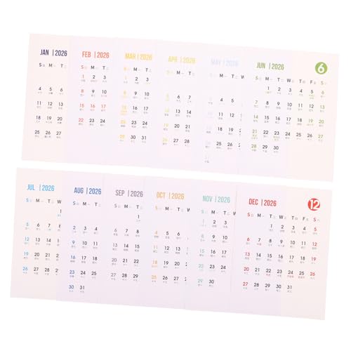 CONGARTENO Kalender Aufkleber Selbstklebend Monatsplaner Sticker mit Starker Haftung und Inspiriertem Design für Büro Wand Kühlschrank DIY Journaling und Terminplanung CONGARTENO Kalender Aufkleber Selbstklebend Monatsplaner Sticker mit Starker Haftung und Inspiriertem Design für Büro Wand Kühlschrank DIY Journaling und Terminplanung von CONGARTENO