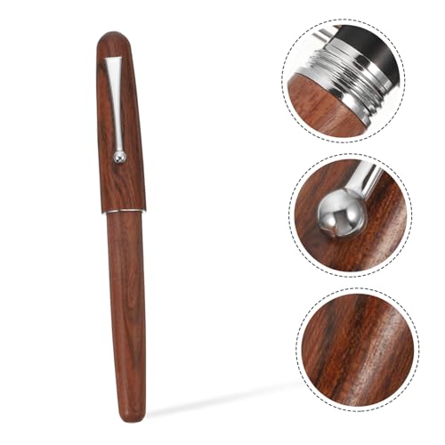 CONGARTENO Kalligraphie Füllfederhalter aus Edelholz Tintenfüllhalter mit Deckel Ergonomisch Leicht Großem Fassungsvermögen für Schüler und Kalligraphie übungen CONGARTENO Kalligraphie Füllfederhalter aus Edelholz Tintenfüllhalter mit Deckel Ergonomisch Leicht Großem Fassungsvermögen für Schüler und Kalligraphie übungen von CONGARTENO