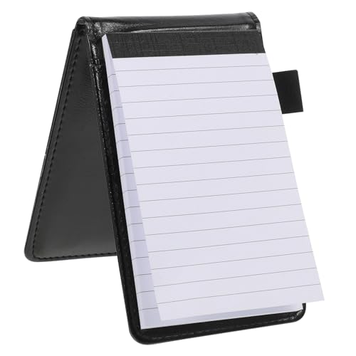 CONGARTENO Kleines Notizbuch Schwarz Praktischer Pocket Notepad für Haushalt und Business Handliches Memo Pad Vielseitiges Reisetagebuch Langlebig und Schlicht Gestaltet für Alltag und von CONGARTENO