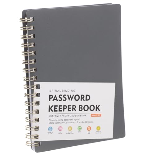CONGARTENO Kompaktes Passwortbuch mit Alphabetischen Registerkarten Praktischer Passwort Organizer für Website Logins Leichtes Platzsparendes Notizbuch für Zuhause und Büro CONGARTENO Kompaktes Passwortbuch mit Alphabetischen Registerkarten Praktischer Passwort Organizer für Website Logins Leichtes Platzsparendes Notizbuch für Zuhause und Büro von CONGARTENO