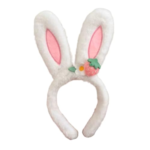 CONGARTENO Kuscheliges Bunny Ohren Stirnband aus Plüsch für Frauen Bequemes Hasen Kostüm Accessoire Weiches Haarband für Partys Karneval Fasching und Fotoshootings Geeignet für Kopfgrößen CONGARTENO Kuscheliges Bunny Ohren Stirnband aus Plüsch für Frauen Bequemes Hasen Kostüm Accessoire Weiches Haarband für Partys Karneval Fasching und Fotoshootings Geeignet für Kopfgrößen von CONGARTENO