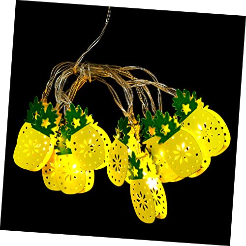 CONGARTENO LED Lichterkette Leds Ananasform Warmweiß Batteriebetrieben Dekorative Beleuchtung für Wohnzimmer Hochzeit Weihnachten Party Romantische Atmosphäre Innen und Außen CONGARTENO LED Lichterkette Leds Ananasform Warmweiß Batteriebetrieben Dekorative Beleuchtung für Wohnzimmer Hochzeit Weihnachten Party Romantische Atmosphäre Innen und Außen von CONGARTENO