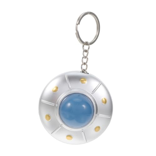 CONGARTENO LED Schlüsselanhänger Ufo mit Licht und Sound Kreativer Fliegender Untertassen Anhänger Einzigartiger LED Keyring für Erwachsene Praktisches Nachtlicht Stilvolles Raumschiff CONGARTENO LED Schlüsselanhänger Ufo mit Licht und Sound Kreativer Fliegender Untertassen Anhänger Einzigartiger LED Keyring für Erwachsene Praktisches Nachtlicht Stilvolles Raumschiff von CONGARTENO