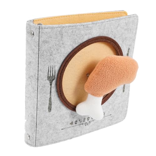 CONGARTENO Leeres Rezeptbuch mit Persönlichem Rezeptjournal Familienkochbuch Kreative Rezeptseiten zum Eintragen Graues Design Vielseitiges Notizbuch für Küchenrezepte Einfache Handhabung CONGARTENO Leeres Rezeptbuch mit Persönlichem Rezeptjournal Familienkochbuch Kreative Rezeptseiten zum Eintragen Graues Design Vielseitiges Notizbuch für Küchenrezepte Einfache Handhabung von CONGARTENO