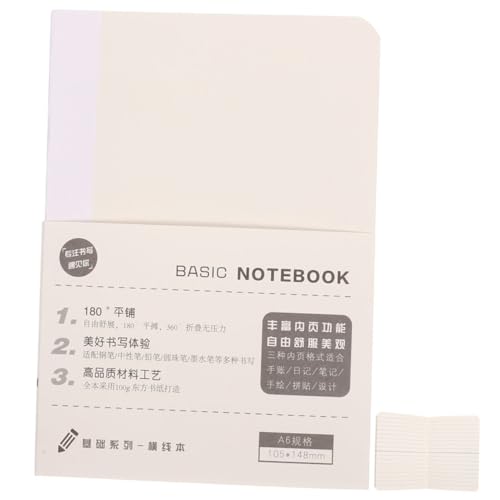 CONGARTENO Liniertes Nachfüllpapier für Notizbücher Starkes Geruchsfreies Schreibpapier Umschlagbares Einlagepapier Vielseitig für Tagebücher Berichte Aufzeichnungen Geeignet von CONGARTENO