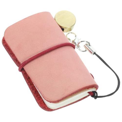 CONGARTENO Mini Notizbuch Handliches Notizblock Schreibwaren für Büro Schüler Taschenformat Weinrot Matte Wachshülle für Home Office und Schule CONGARTENO Mini Notizbuch Handliches Notizblock Schreibwaren für Büro Schüler Taschenformat Weinrot Matte Wachshülle für Home Office und Schule von CONGARTENO