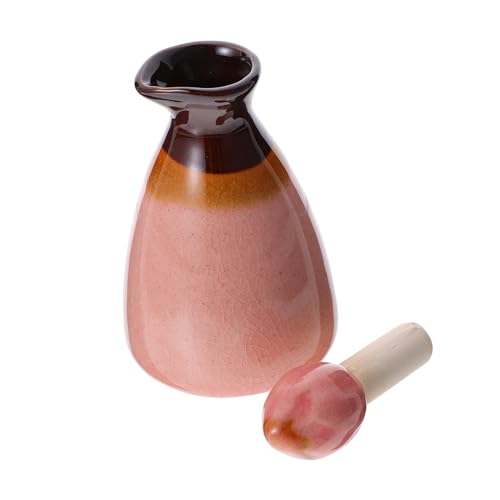 CONGARTENO Nachfüllbare Aromatherapie Flasche aus Keramik mit Zartem Design Kompakt und Leicht für Reisen Dekorative Duftöl Flasche als und Stilvolle Badezimmerdekoration von CONGARTENO
