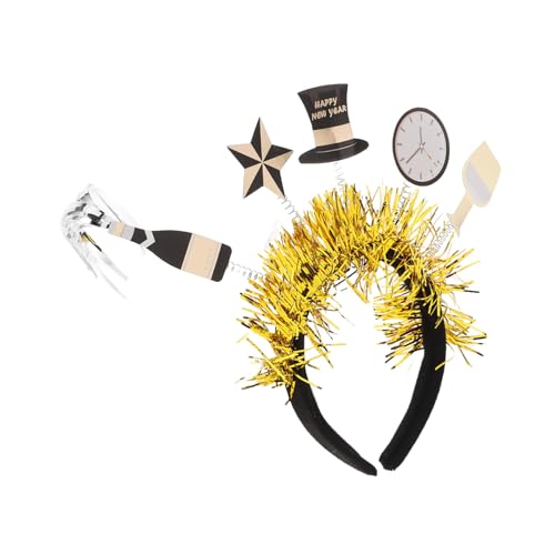 CONGARTENO Neujahrs haarreifen Dekorativer Kopfschmuck Leichtes Kunststoff stirnband für Erwachsene Vielseitig Einsetzbar Party Hochzeit Geburtstag CONGARTENO Neujahrs haarreifen Dekorativer Kopfschmuck Leichtes Kunststoff stirnband für Erwachsene Vielseitig Einsetzbar Party Hochzeit Geburtstag von CONGARTENO