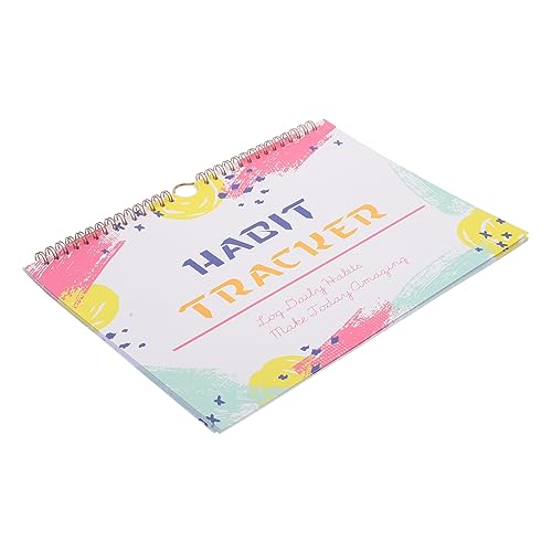 CONGARTENO No Date Habit Tracker Kalender mit Metallbindung Flexibler Planer für Workout und Tägliche Gewohnheiten Motivationskalender Aufhängen Individuell Minimalistisches Aquarell Design CONGARTENO No Date Habit Tracker Kalender mit Metallbindung Flexibler Planer für Workout und Tägliche Gewohnheiten Motivationskalender Aufhängen Individuell Minimalistisches Aquarell Design von CONGARTENO
