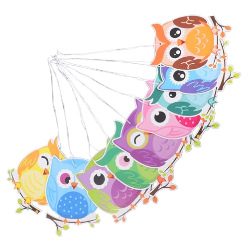 CONGARTENO Owl Party Dekorationen Katzenkopf Ornamente für Kindergarten Klassenräume Geburtstagsfeiern und Schulveranstaltungen Leichtgewichtige Papier Cutouts mit Schnur für Einfache CONGARTENO Owl Party Dekorationen Katzenkopf Ornamente für Kindergarten Klassenräume Geburtstagsfeiern und Schulveranstaltungen Leichtgewichtige Papier Cutouts mit Schnur für Einfache von CONGARTENO
