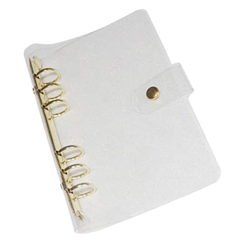 CONGARTENO PVC Ringbuch Ordner mit Ringen Gold Glitzer Einband Langlebiger Edelstahl Kratzfeste Transparente Hülle Wiederbefüllbar für Notizbuch Tagebuch Reiseplaner Tragbarer Organizer CONGARTENO PVC Ringbuch Ordner mit Ringen Gold Glitzer Einband Langlebiger Edelstahl Kratzfeste Transparente Hülle Wiederbefüllbar für Notizbuch Tagebuch Reiseplaner Tragbarer Organizer von CONGARTENO