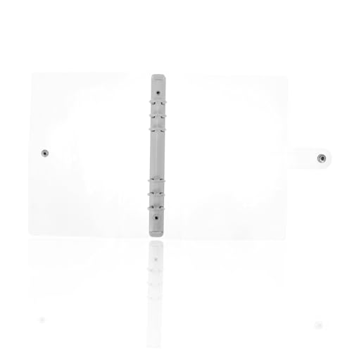 CONGARTENO PVC Softcover Ringbuch mit Transparentem Umschlag Ring Mechanismus Nachfüllbares Notizbuch für Lose Einfach zu Öffnen und Schließen Praktische Nachfüllfunktion für Schüler und CONGARTENO PVC Softcover Ringbuch mit Transparentem Umschlag Ring Mechanismus Nachfüllbares Notizbuch für Lose Einfach zu Öffnen und Schließen Praktische Nachfüllfunktion für Schüler und von CONGARTENO