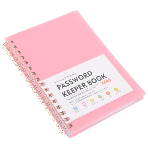 CONGARTENO Passwortbuch mit Alphabetischen Registerkarten Tragbares Notizbuch für Website Logins Organisierter Passwort Organizer für Home Office und Private Nutzung von CONGARTENO