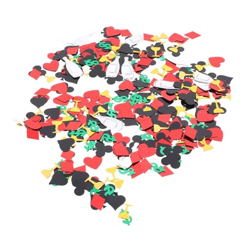 CONGARTENO Poker Thema Konfetti aus Robustem Plastik Glänzend und Wiederverwendbar pro Beutel Buntes Las Vegas Party Streudeko für Tisch Einladungen DIY Bastelprojekte und Festliche Anlässe CONGARTENO Poker Thema Konfetti aus Robustem Plastik Glänzend und Wiederverwendbar pro Beutel Buntes Las Vegas Party Streudeko für Tisch Einladungen DIY Bastelprojekte und Festliche Anlässe von CONGARTENO