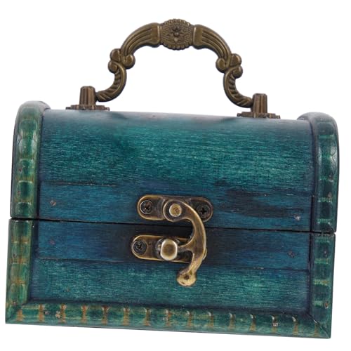 CONGARTENO Retro Holz Schmuckkasten Schmuckschatulle für Ohrringe Halsketten Kompakt Leicht Langlebig Eleganter Aufbewahrungsbehälter für Schmucksammlung und Geschenk Klassisch Handgefertigt CONGARTENO Retro Holz Schmuckkasten Schmuckschatulle für Ohrringe Halsketten Kompakt Leicht Langlebig Eleganter Aufbewahrungsbehälter für Schmucksammlung und Geschenk Klassisch Handgefertigt von CONGARTENO