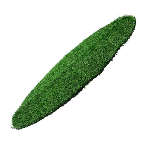 CONGARTENO Runde Künstliche Gras Tischdecke Realistische Grüne Turf Matte Pflegeleicht Wetterfest Vielseitig für Indoor Outdoor Party Hotel Konferenz Dekoration von CONGARTENO