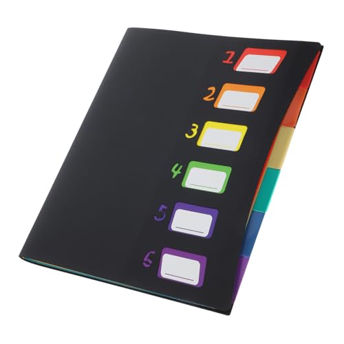 CONGARTENO Seitige Dokumentenmappe aus Leichtem mit Mehreren Fächern Praktischer Aktenordner für Büro und Zuhause Vielseitiger Organizer zur Übersichtlichen Aufbewahrung von Papieren und CONGARTENO Seitige Dokumentenmappe aus Leichtem mit Mehreren Fächern Praktischer Aktenordner für Büro und Zuhause Vielseitiger Organizer zur Übersichtlichen Aufbewahrung von Papieren und von CONGARTENO