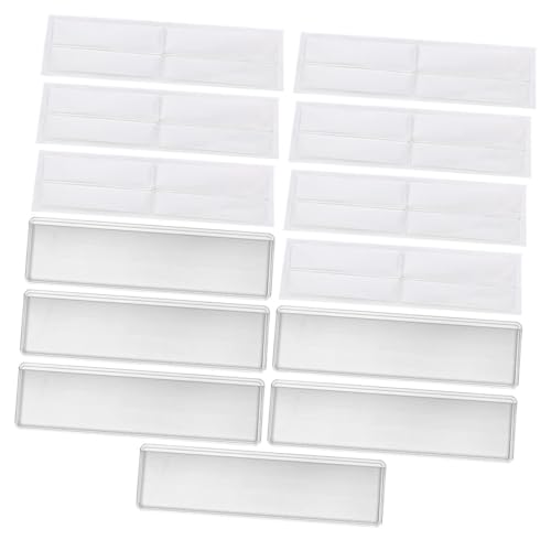 CONGARTENO Selbstklebende Transparente Label taschen aus Robustem mit Weißen Karten Reißfest für Supermarkt regale Lageretiketten und Klare Kartenschutz hüllen CONGARTENO Selbstklebende Transparente Label taschen aus Robustem mit Weißen Karten Reißfest für Supermarkt regale Lageretiketten und Klare Kartenschutz hüllen von CONGARTENO