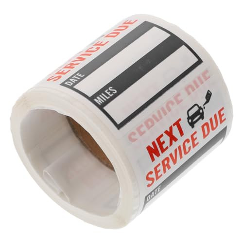 CONGARTENO Service Reminder Labels Auto Fensteraufkleber Selbstklebend Langlebig Schwarz für Kfz Wartung Serviceintervall Terminerinnerung CONGARTENO Service Reminder Labels Auto Fensteraufkleber Selbstklebend Langlebig Schwarz für Kfz Wartung Serviceintervall Terminerinnerung von CONGARTENO