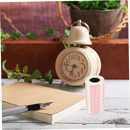CONGARTENO Thermopapierrolle Selbstklebend Pinkes Herz Langlebiges Reißfestes Kompatibles Etikettenpapier für Thermodrucker Foto und Kamera Druck Praktische für Büro und Zuhause CONGARTENO Thermopapierrolle Selbstklebend Pinkes Herz Langlebiges Reißfestes Kompatibles Etikettenpapier für Thermodrucker Foto und Kamera Druck Praktische für Büro und Zuhause von CONGARTENO