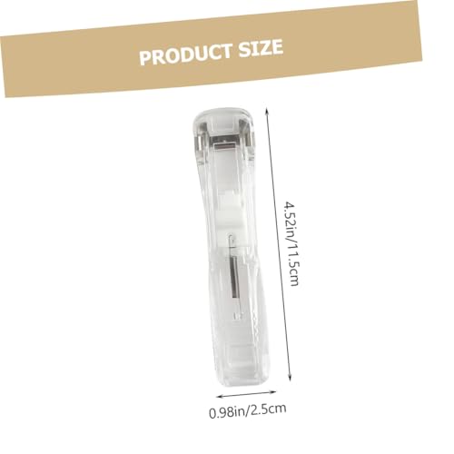CONGARTENO Tragbarer Transparenter Heftklammer dispenser mit Nachfüllklammern Robustes Dokumenten bindewerkzeug für Büro Präsentationen und Papierorganisation Zufällige Farbe Zufällige Farbe CONGARTENO Tragbarer Transparenter Heftklammer dispenser mit Nachfüllklammern Robustes Dokumenten bindewerkzeug für Büro Präsentationen und Papierorganisation Zufällige Farbe Zufällige Farbe von CONGARTENO