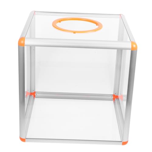 CONGARTENO Transparente Lotteriebox aus Acryl Vielseitige Raffle Ticket Box für Party Wahlurne Spendenaktion und Büroveranstaltungen Stabile und Langlebige Aufbewahrungsbox CONGARTENO Transparente Lotteriebox aus Acryl Vielseitige Raffle Ticket Box für Party Wahlurne Spendenaktion und Büroveranstaltungen Stabile und Langlebige Aufbewahrungsbox von CONGARTENO