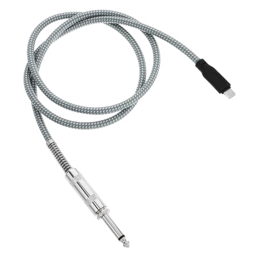 CONGARTENO USB C zu Audio Gitarrenkabel Kompatibel mit Gitarre Smartphone PC Langlebiges Kupferkabel für Klare Stabile Tonübertragung Einfache Plug And Play Verbindung CONGARTENO USB C zu Audio Gitarrenkabel Kompatibel mit Gitarre Smartphone PC Langlebiges Kupferkabel für Klare Stabile Tonübertragung Einfache Plug And Play Verbindung von CONGARTENO