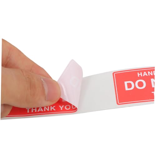 CONGARTENO Versandaufkleber Handle With Care Do Not Bend Warnetiketten Selbstklebend Stark Haftend für Pakete Kartons Briefkasten Geeignet CONGARTENO Versandaufkleber Handle With Care Do Not Bend Warnetiketten Selbstklebend Stark Haftend für Pakete Kartons Briefkasten Geeignet von CONGARTENO