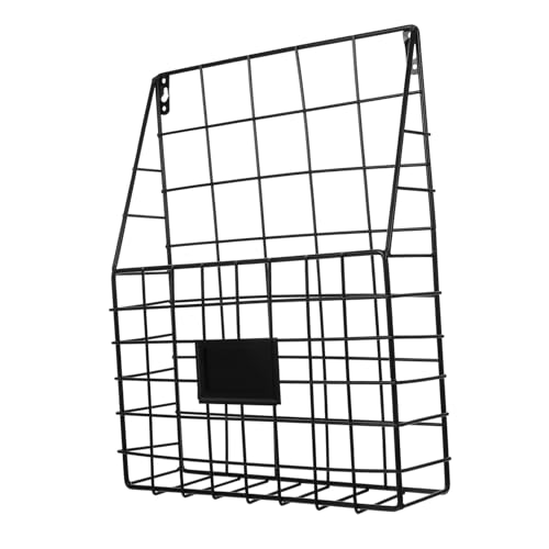 CONGARTENO Wandhängender Metall Zeitschriftenhalter Wandregal Organizer für Bücher Zeitungen Ablage Büro und Zuhause Schwarz CONGARTENO Wandhängender Metall Zeitschriftenhalter Wandregal Organizer für Bücher Zeitungen Ablage Büro und Zuhause Schwarz von CONGARTENO