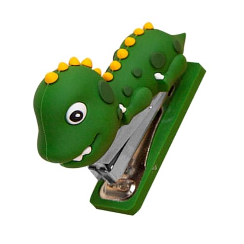 CONGARTENO Wiederverwendbarer Dinosaurier Mini tacker aus Silikon und Edelstahl Tragbarer Bürohefter als Dekorative Dinosaurier statue für Schreibtisch und Schulkinder CONGARTENO Wiederverwendbarer Dinosaurier Mini tacker aus Silikon und Edelstahl Tragbarer Bürohefter als Dekorative Dinosaurier statue für Schreibtisch und Schulkinder von CONGARTENO