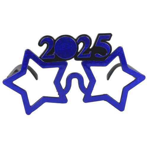 CONGARTENO Year Party Brille mit Einzigartigem Zahlen Design Lustige Bequeme Partybrillen für Erwachsene Silvester Fotorequisite und Festliches Accessoire Blau CONGARTENO Year Party Brille mit Einzigartigem Zahlen Design Lustige Bequeme Partybrillen für Erwachsene Silvester Fotorequisite und Festliches Accessoire Blau von CONGARTENO