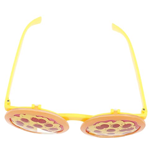 Pizzagläser faschingsbrille karnevalsbrille Party Glasses dekobrille Pizza-Brille Valentinstag-Brillen-Requisite schnapsgläser lustige für Erwachsene Brillenstütze Abs CONGARTENO von CONGARTENO