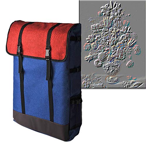 CONGRUI 4K Leinwand tragbare Skizze Maltafel Tasche Kunstbedarf für Künstler 68 x 57 cm (blau) von CONGRUI