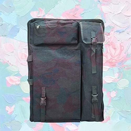 CONGRUI Artboard-Tasche, 4K, Skizzieren, multifunktional, Kunstpaket, Outdoor, tragbar, Staffeleien, Rucksack (grau) von CONGRUI