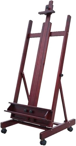 CONGRUI Bodenständer, Staffelei, groß, Holz, Malerei, Künstler, Heben, zusammenklappbar, Skizze (braun) von CONGRUI