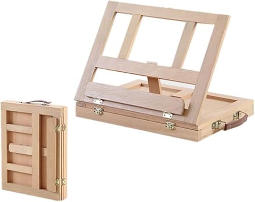 CONGRUI Bodenständer Staffelei Holz Tisch Farbpalette Tragbare Holz Künstler Desktop Malerei Display CONGRUI Bodenständer Staffelei Holz Tisch Farbpalette Tragbare Holz Künstler Desktop Malerei Display von CONGRUI