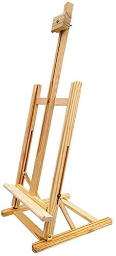 CONGRUI Desktop-Staffelei, Schreibtischbrett, Holz, Display, Werberegal für Skizzen, Ölstaffelei (A) von CONGRUI