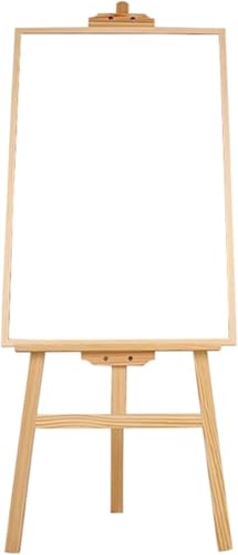 CONGRUI Dreibein-Staffelei aus Holz, trocken abwischbar, für Zuhause, Büro, Geschäft, Präsentation, Kunststaffelei CONGRUI Dreibein-Staffelei aus Holz, trocken abwischbar, für Zuhause, Büro, Geschäft, Präsentation, Kunststaffelei von CONGRUI