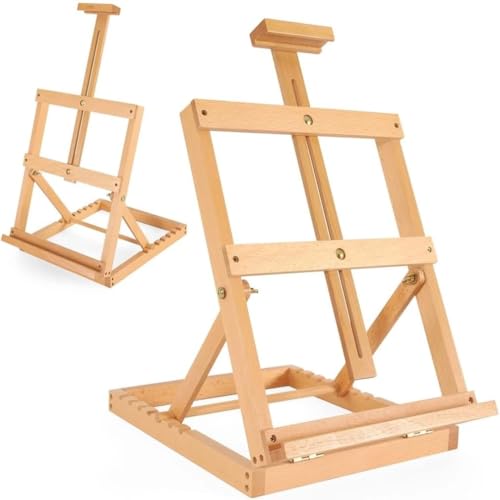 CONGRUI Faltbare Staffelei für Künstler, Holz, solide Malerei, Holzstaffelei, Malerei, Zeichnen, Leinwand, Skizzenbuch CONGRUI Faltbare Staffelei für Künstler, Holz, solide Malerei, Holzstaffelei, Malerei, Zeichnen, Leinwand, Skizzenbuch von CONGRUI