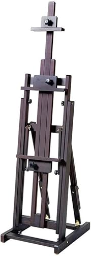 CONGRUI Große Staffelei, H-Rahmen, Holzstaffelei, verstellbar, neigbar, hält Leinwandkunst bis zu 195,6 cm, für Kunststudio/Outdoor/Indoor CONGRUI Große Staffelei, H-Rahmen, Holzstaffelei, verstellbar, neigbar, hält Leinwandkunst bis zu 195,6 cm, für Kunststudio/Outdoor/Indoor von CONGRUI