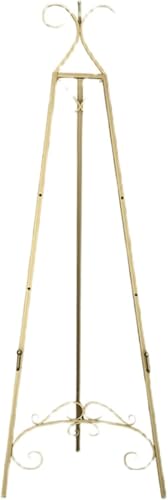 CONGRUI Hochzeits-Staffelei, 150 cm hoch, Posterhalter, tragbare A-Rahmen-Staffelei, verstellbar, zusammenklappbar, Metall-Staffelei zum Malen, Skizzieren und Präsentieren CONGRUI Hochzeits-Staffelei, 150 cm hoch, Posterhalter, tragbare A-Rahmen-Staffelei, verstellbar, zusammenklappbar, Metall-Staffelei zum Malen, Skizzieren und Präsentieren von CONGRUI