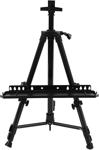 CONGRUI Klappstaffelei Malstaffelei Skizzieren Aluminium Professionelle Handkurbel Outdoor Staffelei von CONGRUI