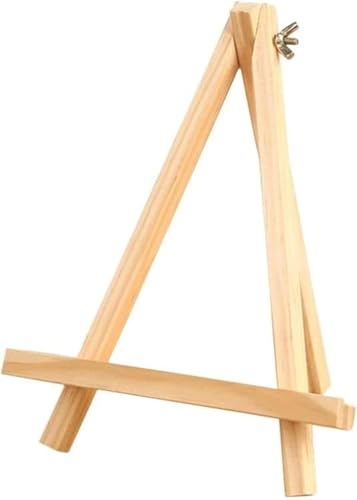 CONGRUI Kleine Tisch-Staffelei aus Holz, A-Rahmen, Halterung, Fotomalerei, dreieckige Staffelei CONGRUI Kleine Tisch-Staffelei aus Holz, A-Rahmen, Halterung, Fotomalerei, dreieckige Staffelei von CONGRUI
